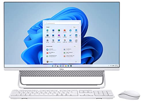 Image of Dell Inspiron 27 7000 Series All-in-One Desktop 27 inch FHD IPS Touch 4-Core i7-1165G7 NVIDIA GeForce MX330 48GB DDR4 4TB NVMe SSDWIFI AX RJ45 HDMIv1.4 Webcam Keyboard Mouse Windows 11 Prow /RE USB