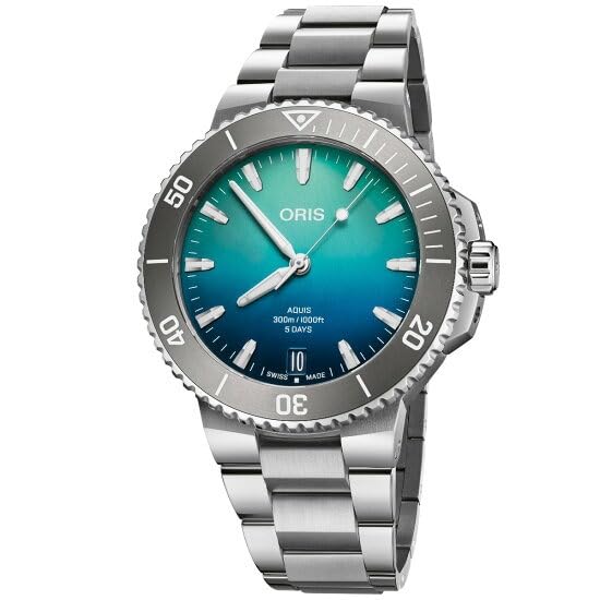 Oris Aquis Great Barrier Reef Limited Edition IV Men's Diver Watch 01 400 7790 4185-Set2