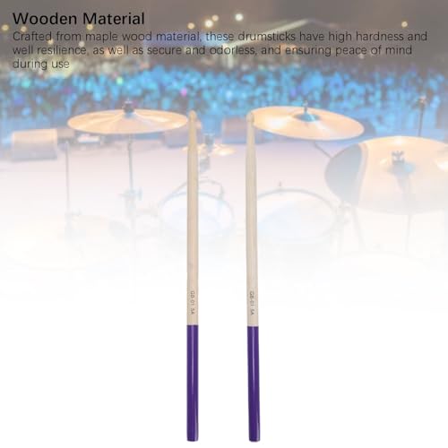 Baquetas de reemplazo de madera de arce Drum Stick 5A, adecuadas para bateristas profesionales y principiantes miniatura 6
