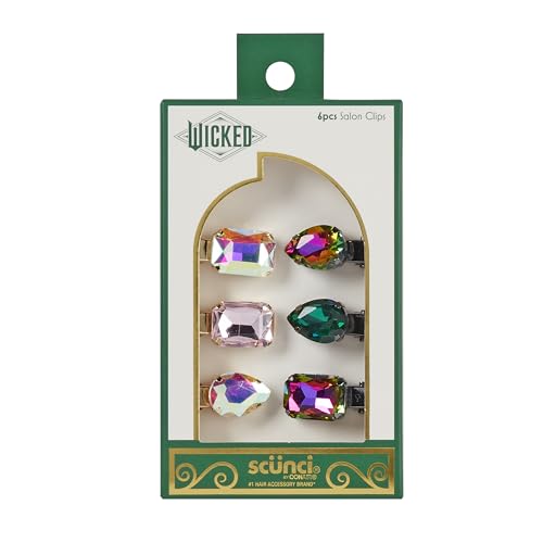 Wicked Gemstone Salon Clips - hair clips - gift box - hair clips ...