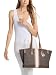 Imagen de MICHAEL KORS Bolso tote grande Becca con rayas y logotipo