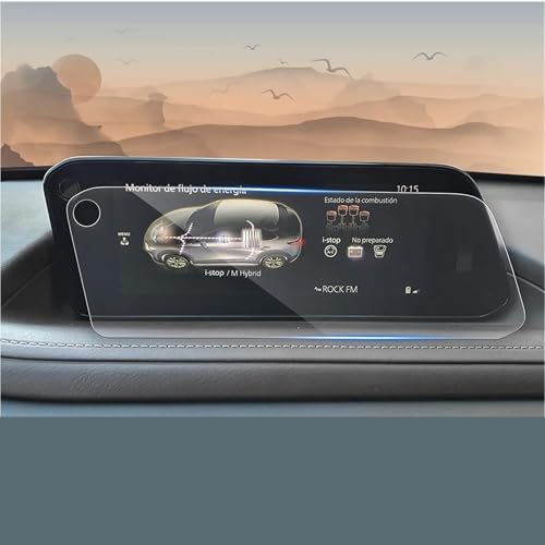 Protection d'écran en verre trempé Mazda 3 haut de gamme pour GPS 8.8 pouces