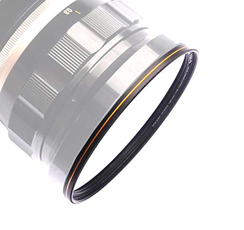 Image of Fotasy 62mm Ultra Slim UV Protection Lens Filter, Nano Coatings MRC Multi Resistant Coating Oil Water Scratch, 16 Layers Multicoated 62mm UV Filter