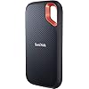SanDisk SDSSDE61-2T00-G25 – SSD portátil extremo de 2 TB, hasta 1050 MB/s, USB-C, USB 3.2 Gen 2, resistencia al agua y al polvo IP65, firmware actualizado, unidad externa de estado sólido