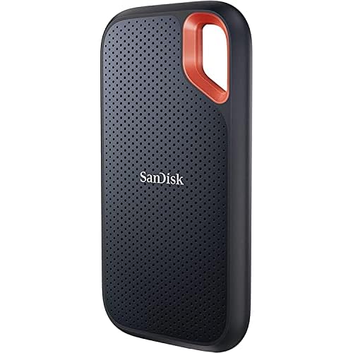 SanDisk 8TB Extreme Portable SSD - Up to 1050MB/s, USB-C, USB 3.2 Gen 2, IP65 Water and Dust Resistance, Updated Firmware - External Solid State Drive - SDSSDE61-8T00-G25