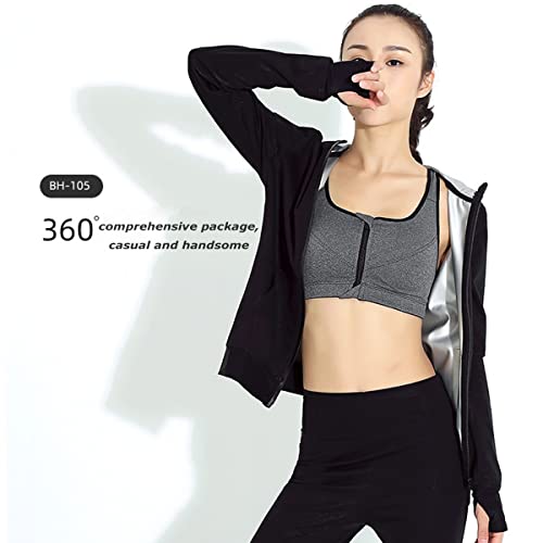 Trajes de Sudoración Mujer para Pérdida de Peso y Gimnasio 2XL 5