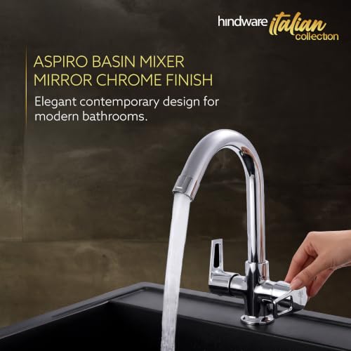 Hindware Aspiro F570014CP Centre Hole Basin Mixer 1 Count - Image 3