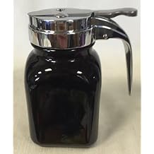 Honey/Syrup Dispenser - American Made - Mosser Glass USA Black