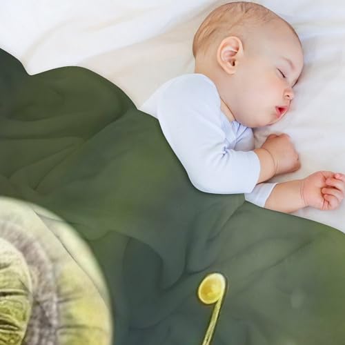 Manta de caracoles para sofá cama franela ligera 130x180 4