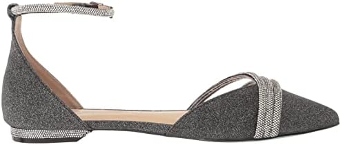 Betsey Johnson Women's Elsah Ballet Flat, Black, 8 | Image 5