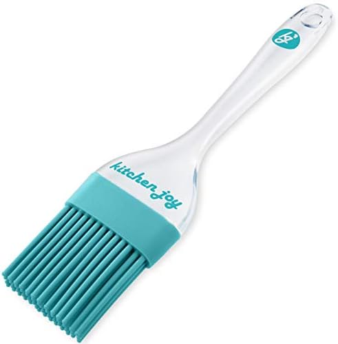 KJ Basting Brush for Cooking Brush, Silicone Pastry Brush for Baking; Turkey Baster for Cooking, BBQ Brushes for Sauce - Oil Brush for Cooking & Food Brushes for Basting