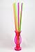 18" Neon Colored Straws - 200 pieces
