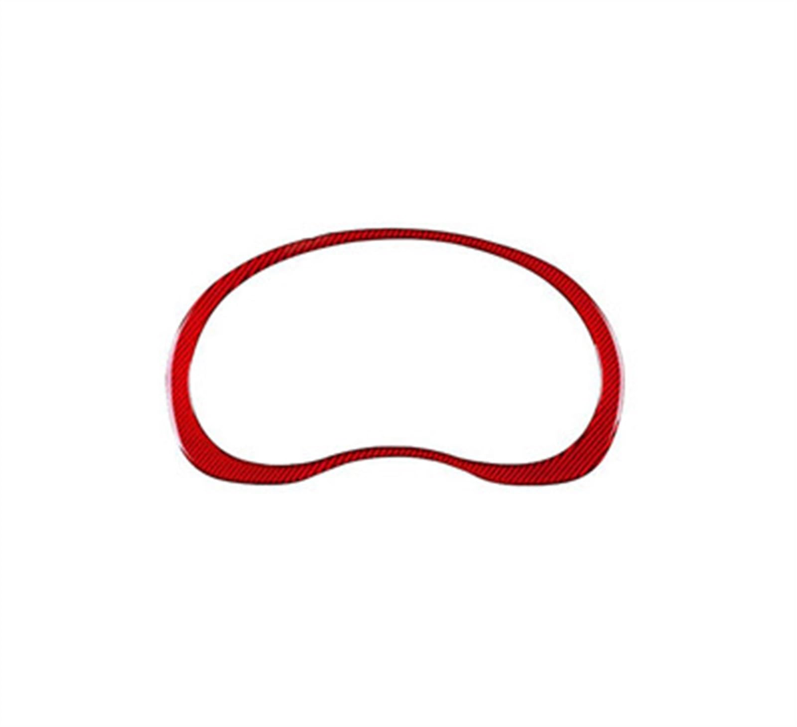 Car Decoration Interior Accessories Speedometer Dashboard Frame Sticker for Subaru WRX Saloon 2015-2021 Anti-dust(Red Carbon)