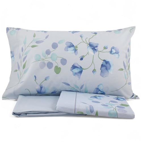 Gabel Completo lenzuolo Matrimoniale stampato su madapolan di puro cotone (Foto 38)