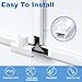 ZhiYo 94.5in Cord Cover Wall Kit, Cord Hider Wire Covers for Cords Wall Mounted TV, Paintable Wire Hiders, TV Cable Hider Cord Concealer, 6 x L15.7in W0.98 H0.5in, White