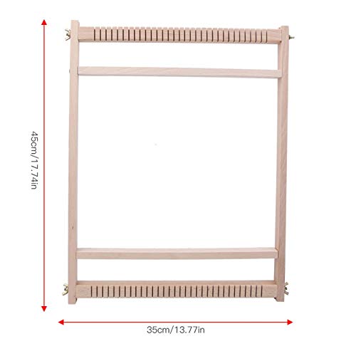 Breimachine, Weefgetouw, Tapijt DIY Hand Houten voor Kinderen Handwerk Beginner - Image 5
