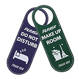 Vaguelly 2 Stück Doppelseitiges Türschild „Bitte Nicht Stören“ Doppelseitiges Schild Türschild Für Schlafzimmer Türschilder Für Bürotür Schild „Bitte Nicht Stören“ Türklinkenhänger