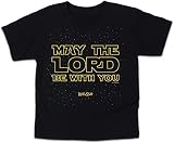 Kerusso Kids May The Lord T-Shirt - Black - Medium