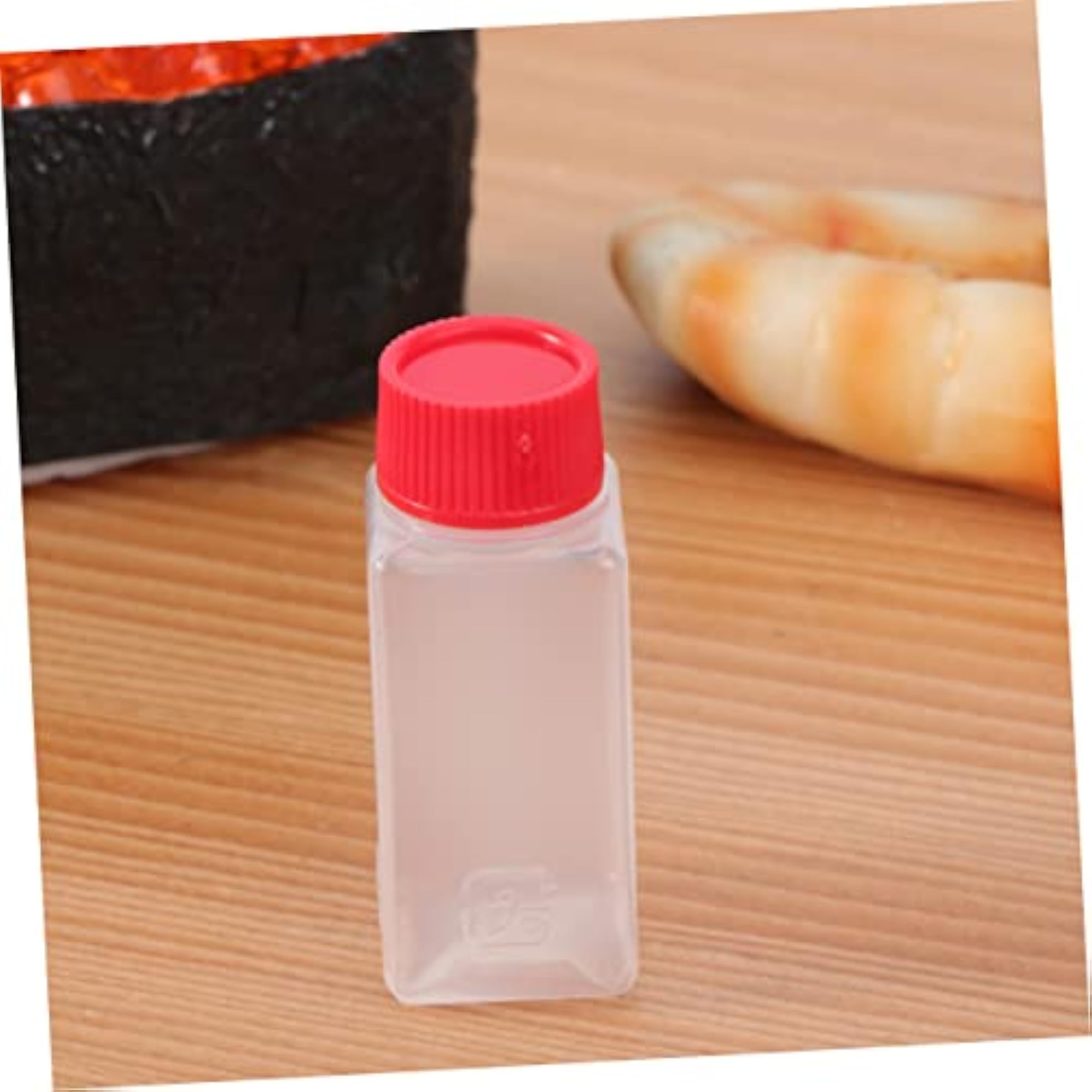 100 Pcs Disposable Empty Sauce Bottles for Condiments