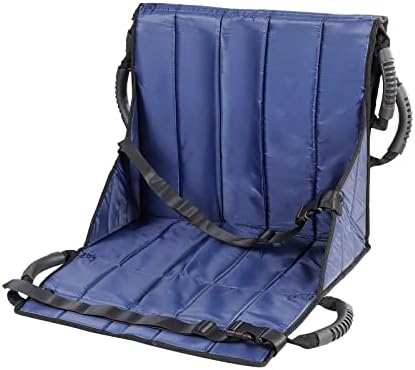Transfer Board for Wheelchair, Emergency Evacuation Chair Lift Belt Safe Sliding Board for The Elderly, Handicapped and Bedridden, Home Use Disabled Pad Up & Down Stairs Medical Padded
