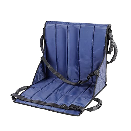 dangjuacua Transfer Board for Wheelchair, Emergency Evacuation Chair Lift Belt Safe Sliding Board for The Elderly, Handicapped and Bedridden, Home Use Disabled Pad Up & Down Stairs Medical Padded