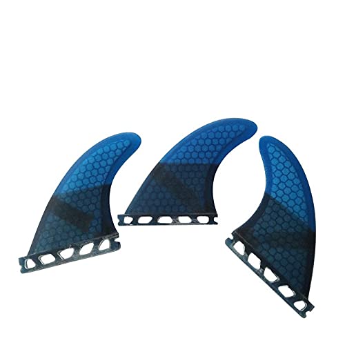 Accesorios de tabla de surf del timón Surfboard G3 / G5 aleta Profesional Surfing Tail Fin Surfboard Fin,Alta velocidad(Blauw,G3)