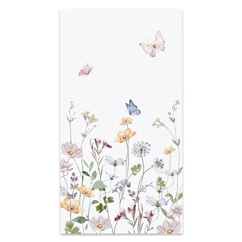 Audree 02 Blumen Servietten, 100 Stück