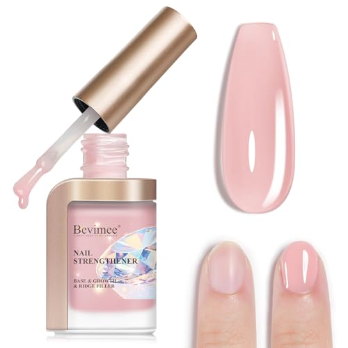 Manucurist Active Blur™ Blurring Treatment Nail Polish – Powder Pink Matte Nails Care with Niacinamide – No Lamp – Vegan & Made in France – Nail Strengthener and Growth for Weak Nails – Plant-Based 0.5 fl oz