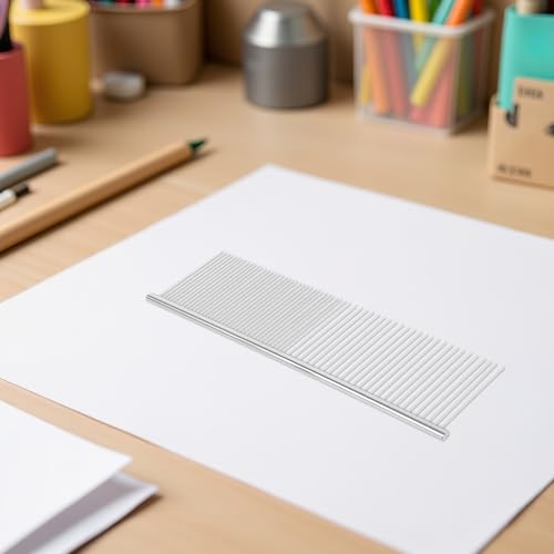 Olvídate de rollos irregulares con este peine para quilling de papel 8
