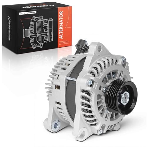 A-Premium Alternator Compatible with Ford Explorer 11-12, Edge 11-13, Flex 09-10, Taurus 10-12, Taurus X 08-09 & Lincoln MKX 11-13, MKS 09-12, MKT 10-12, 3.5L 3.7L, 12V 175A 6-Groove Pulley CW