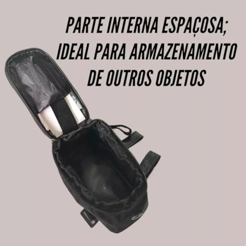 Bolsa Porta Celular para Quadro de Bicicleta, Suporte Transparente, Ciclismo