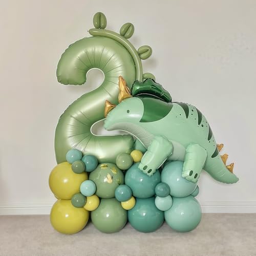 Image of Sage Green Number 13 Balloon,13 Balloon for Birthday Party Decorations | 13 Number Balloon,40 Inch 13 balloons,Helium-fillable,13 Foil Mylar Balloons,for Boys Girls Birthday Party Decorations