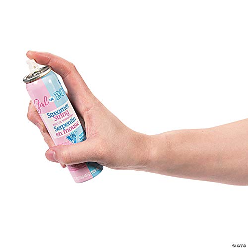 Exciting Boy Gender Reveal Streamer String - 2 oz. (Pack of 2) - Perfect for Gender Reveal Parties