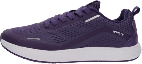 Image of WHITIN Women's Wide Toe Box Road Running Shoes | Roomy Toe Box for Natural Toe Splay, Zero Drop Design for Balanced Alignment, Lightweight Comfort for Walking & Wide Feet