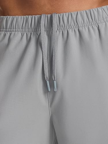 Reebok Men’s Jumpstart 8” Short, Standard Fit, Lightweight Poly Fabric, Black, Medium