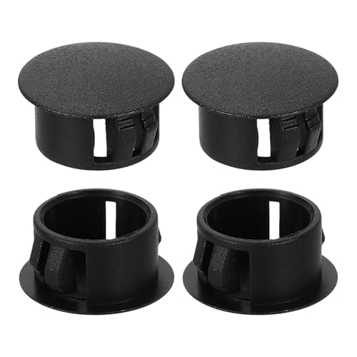 uxcell 4Pcs Bouchons plastique trou 16mm type affleurant