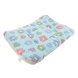 Tapis de couchage pour chat et tapis de couchage pour animaux de compagnie à motif floral : ce tapis délimite élégamment les zones de repos de votre animal, facilitant ainsi la gestion des poils et réduisant l'encombrement de votre espace de vie. il peut également servir de tapis pour cage ou de tapis de couchage pour chien