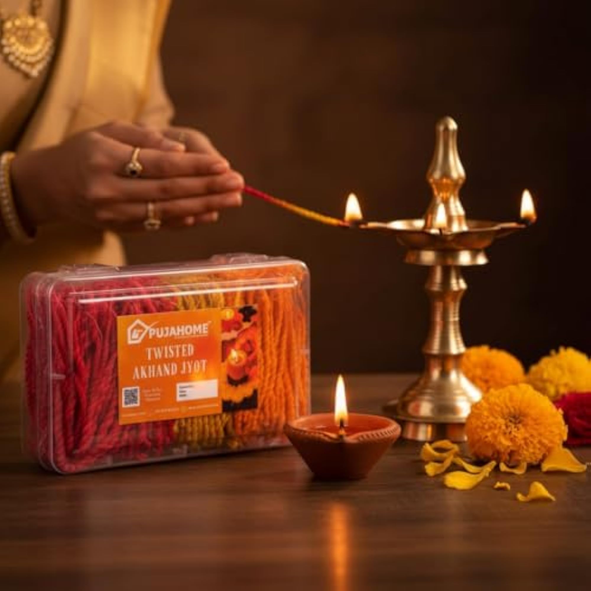 Twisted Cotton Short Wicks for Daily Pooja, 600+ Pieces