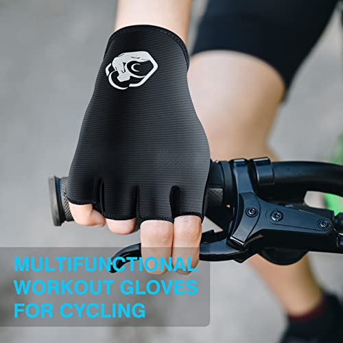 Fitespot Workout Gloves For Men Women, Breathable Gym Gloves For Training, Weight Lifting, Fitness, Cycling, Rowing, Pull Ups, Exercise, Full Palm Protection #TOP5