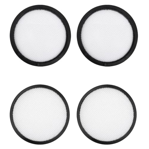 4 Pack HEPA Filter Replacement Compatible with HART HPSV01 and HPSV50 20-Volt Cordless Stick Vacuum Cleaner
