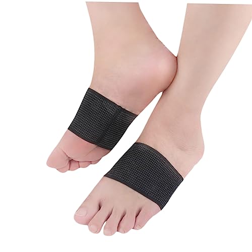 Didiseaon Elastic Arch Support Brace for Heel Breathable Ankle Tape Heel Spur Sleeves Open Toe Design for Cool Dry Feet Size L/XL