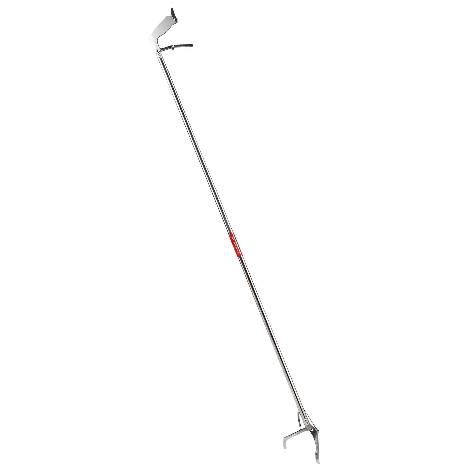 Pinza Serpientes Herramienta Recolectora Reptiles Acero Inoxidable Gancho Plegable Antideslizante Adecuada para Manipulación de Serpientes Capt, 150CM