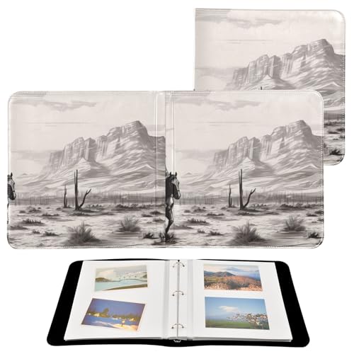 Álbum de Fotos Adhesivo para Manualidades, Álbum de Recortes con Anillas de 3 Piezas, Libro de Fotos para Memorias, 40 Páginas, Tamaño 8x10 pulgadas miniatura 2