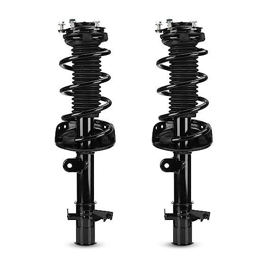ILONPA 272492 272491 Front Struts Shocks w/Coil Springs for 2007-2014 Honda CR-V 2.4L L4 (Exc.Touring), Quick Strut Shock Absorbers Assemblies Suspensions Kit 2008 2009 2010 2011 2012 2013