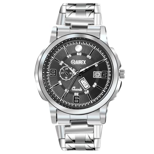 AIREX Day and Date Function Dial Chain Strap Analog Watch - for Men Air DD Chain 1 Analog Watch - for Men (Black) (B0BR1HBDPK) Amazon Price History, Amazon Price Tracker