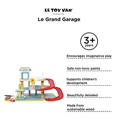 Le Toy Van Motors, Planes & Garages, Le Grande Garage #TOP4