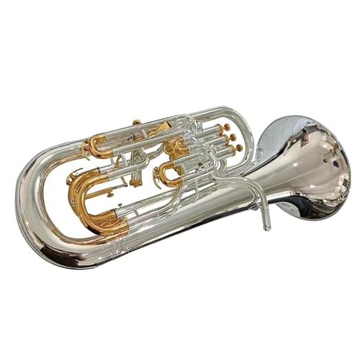 bombardero profesional Bombardino Con Gatillo De 3 Pistones En Sib De Latón Amarillo De Alto Nivel