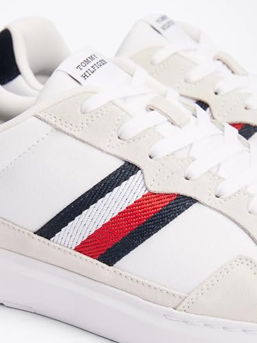 Baskets Tommy Hilfiger Cupsole Lth stripes pour Homme - vue 7