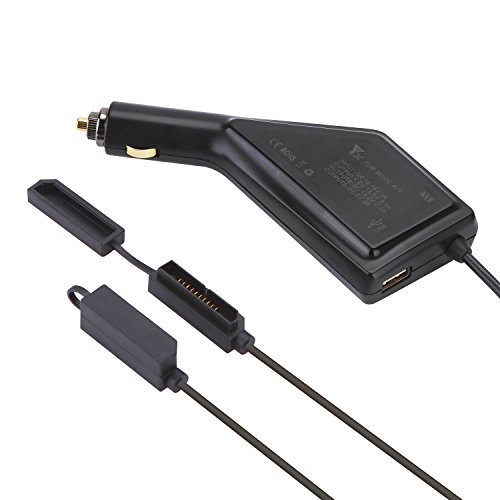 Kismaple Caricabatteria per Auto Adattatore per