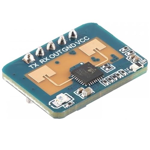 1PCS Menschliche Mikrobewegungsdetektion Millimeterwellen-Sensor LD2410C und 24 GHz-Frequenzradar Grundsatz Frequenzmodulation Continuous Wave (FMCW) Waveform-Radar-Sensormodul